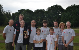 11 archers, 8 podiums.......encore une belle journée !