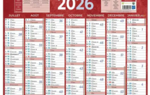 Calendrier exterieur Grand Est 2026